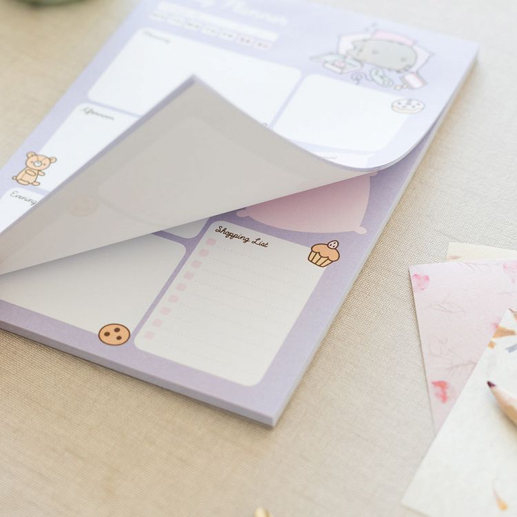 Daily To do list Α5 54 Sheets PUSHEEN Moments Collection