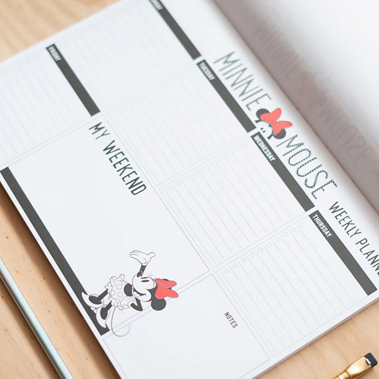 Weekly Planner Notepad A4/21Χ29cm DISNEY Minnie