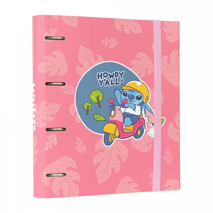 Premium 4 ring File Folder DISNEY Lilo & Stitch