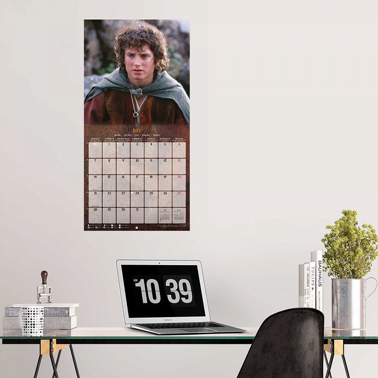 Wall Calendar 2025 30X30cm THE LORD OF THE RINGS