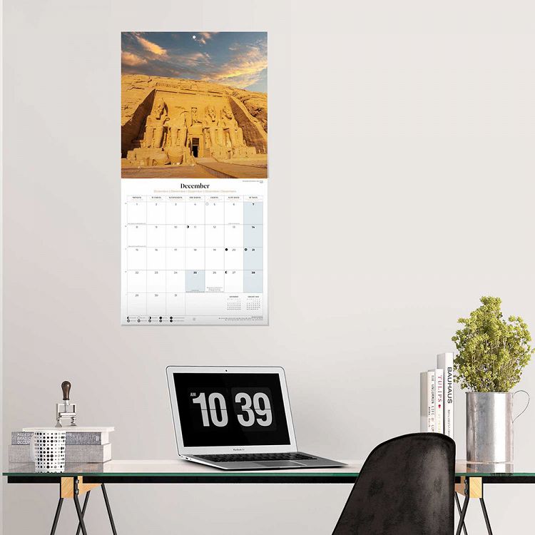 Wall Calendar 2025 30X30cm BEAUTIFUL PLACES