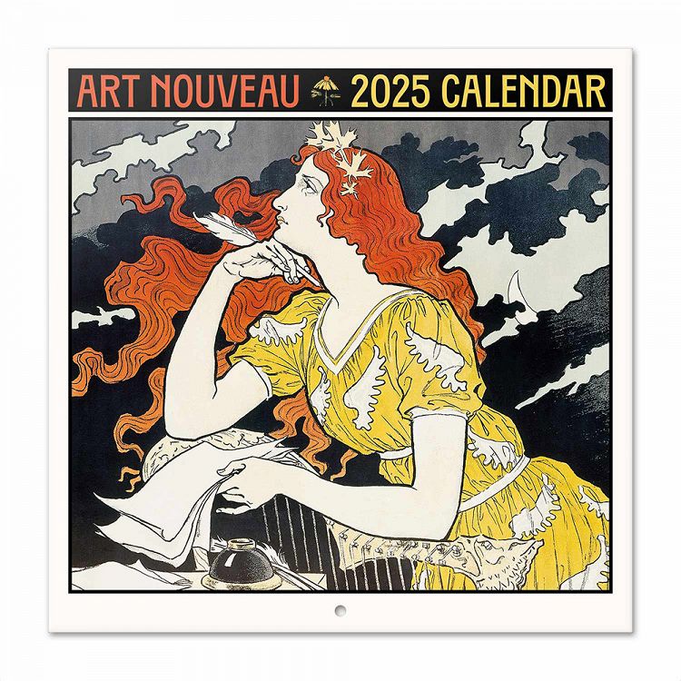 Wall Calendar 2025 30X30cm ART NOUVEAU