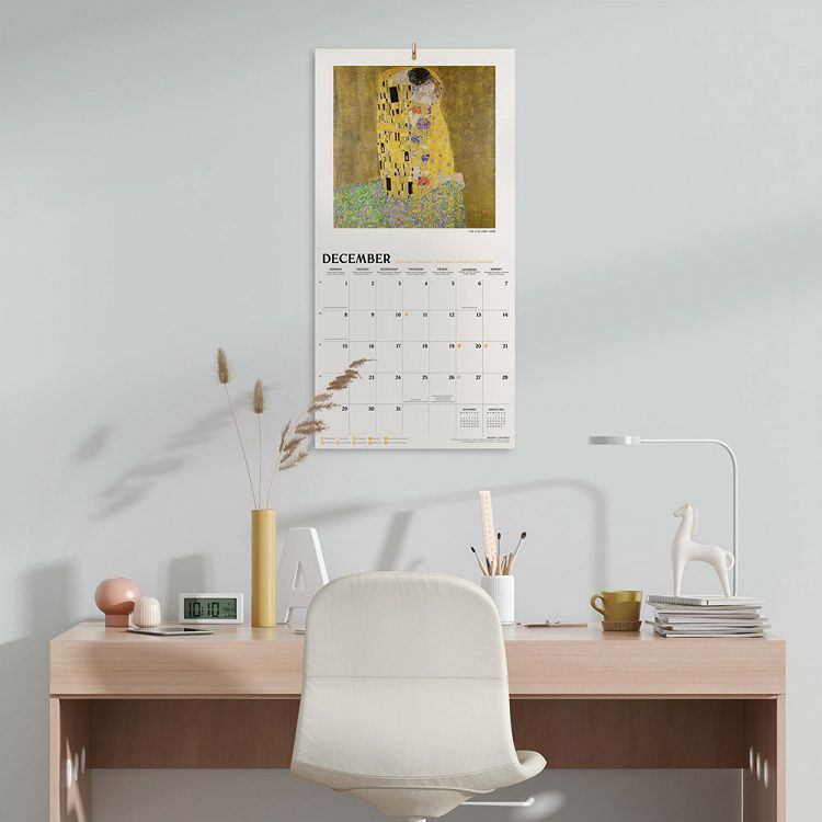 Wall Calendar 2025 30X30cm GUSTAV KLIMT