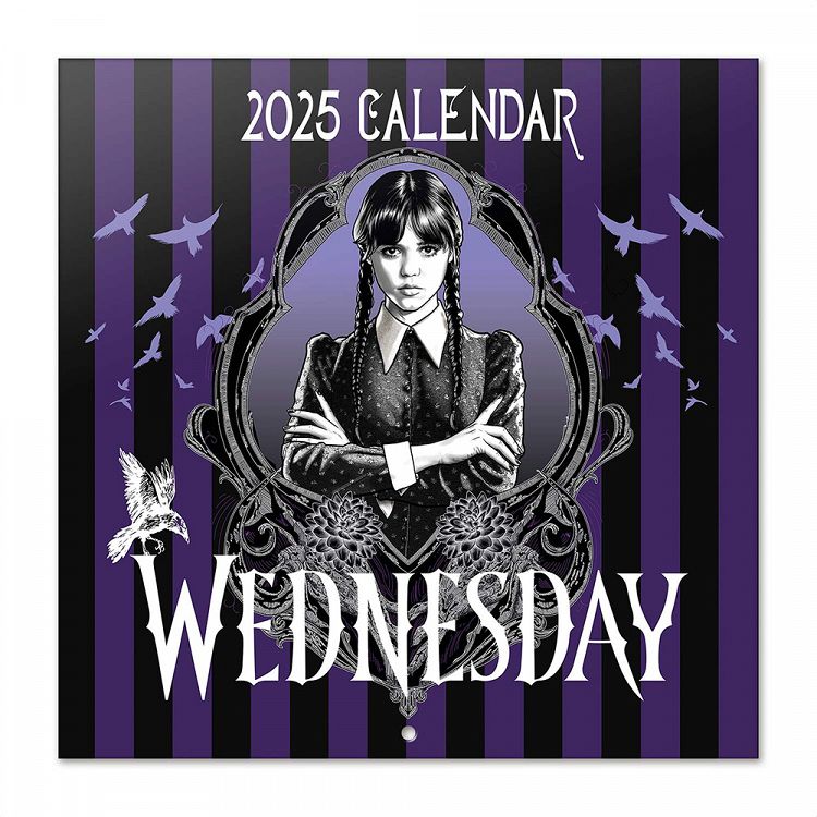 Wall Calendar 2025 30X30cm WEDNESDAY