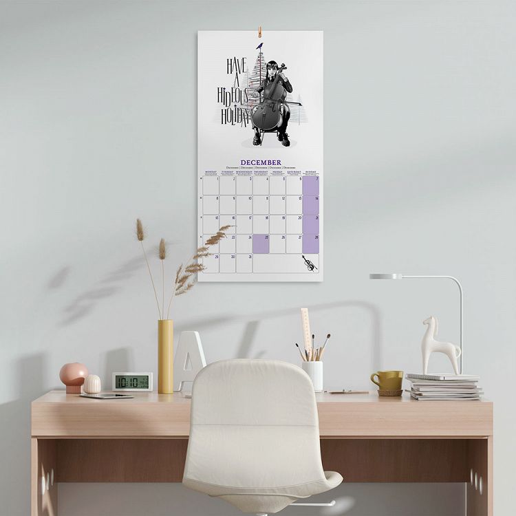 Wall Calendar 2025 30X30cm WEDNESDAY