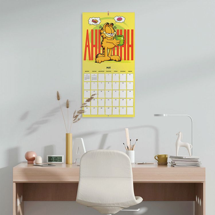 Wall Calendar 2025 30X30cm GARFIELD