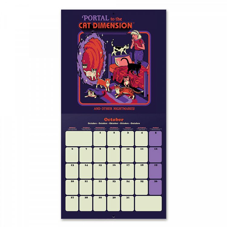 Wall Calendar 2025 30X30cm STEVEN RHODES