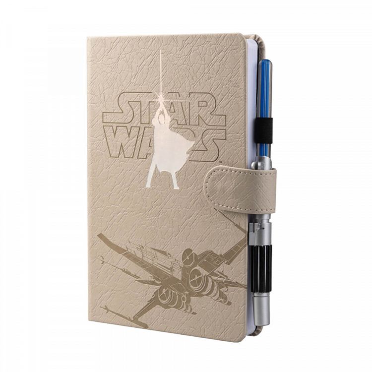 Premium Notebook A5 with Lightsaber Pen STAR WARS Luke Skywalker