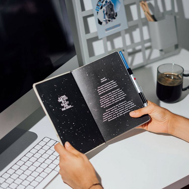 Premium Notebook A5 with Lightsaber Pen STAR WARS Luke Skywalker