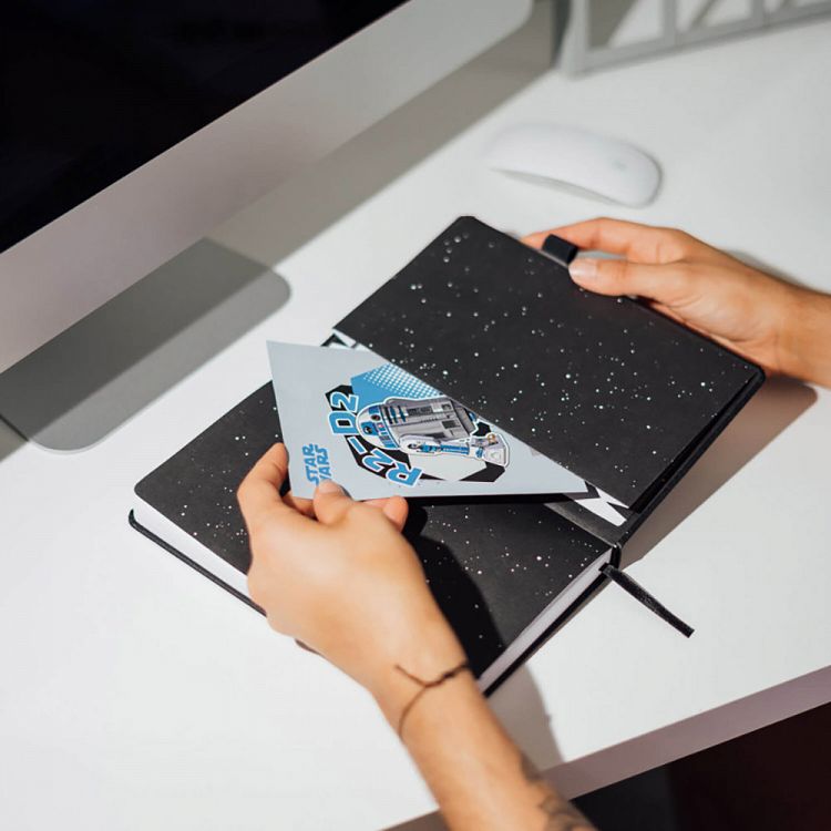 Premium Notebook A5 with Lightsaber Pen STAR WARS Darth Vader