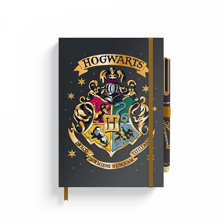 Premium Notebook A5 with Pen HARRY POTTER Hogwarts