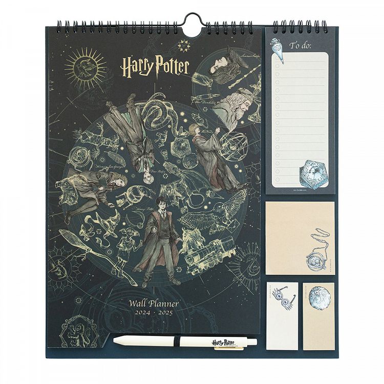 Wall Calendar/Planner 2024/2025 30X34cm HARRY POTTER