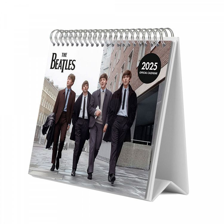 Deluxe Desk Calendar 2025 THE BEATLES