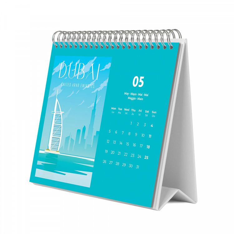 Deluxe Desk Calendar 2025 TRIPS