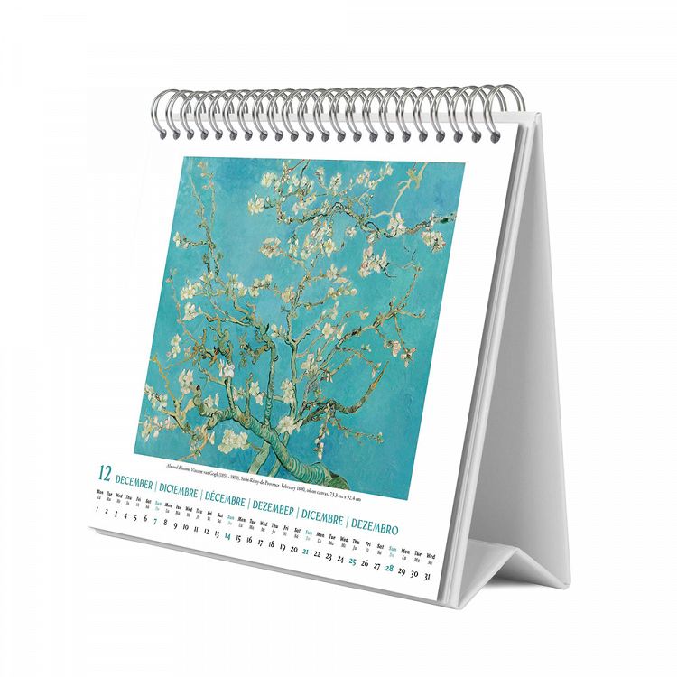 Deluxe Desk Calendar 2025 VAN GOGH MUSEUM