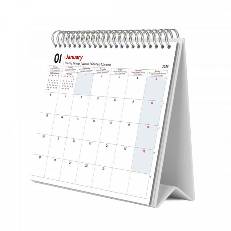 Deluxe Desk Calendar 2025 LONDON