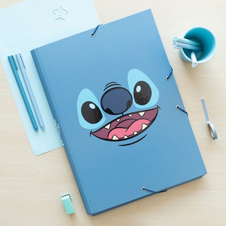 Folder A4 with Elastic cord DISNEY Lilo & Stitch Tropical