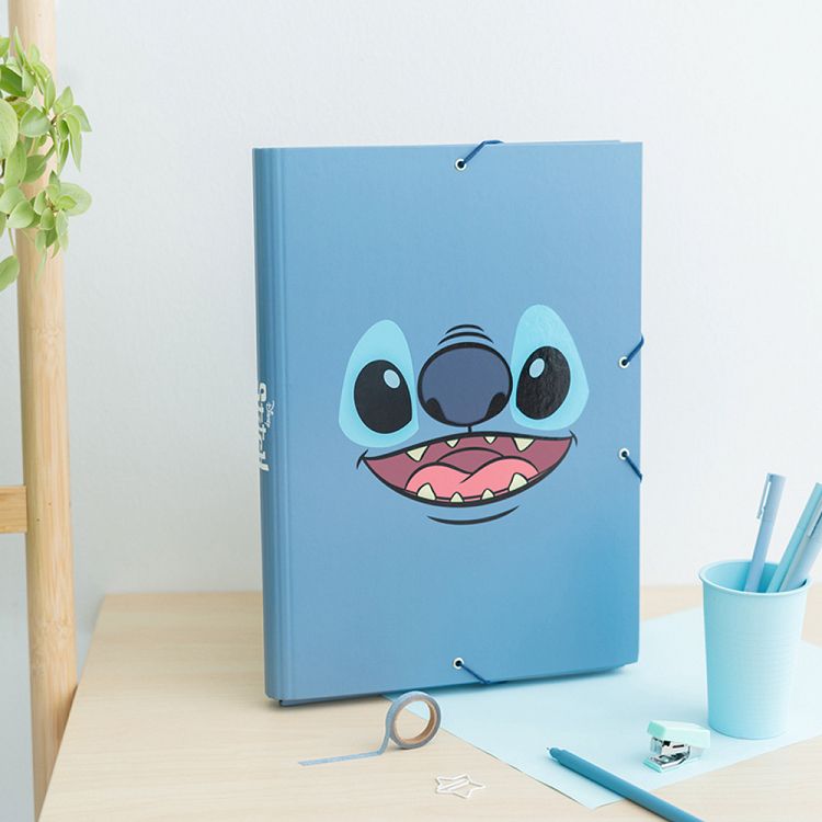 Folder A4 with Elastic cord DISNEY Lilo & Stitch Tropical