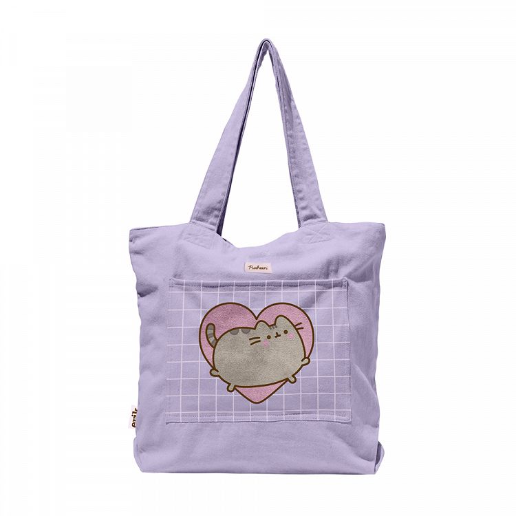 Premium Οικολογική Τσάντα Αγορών Totebag PUSHEEN Moments