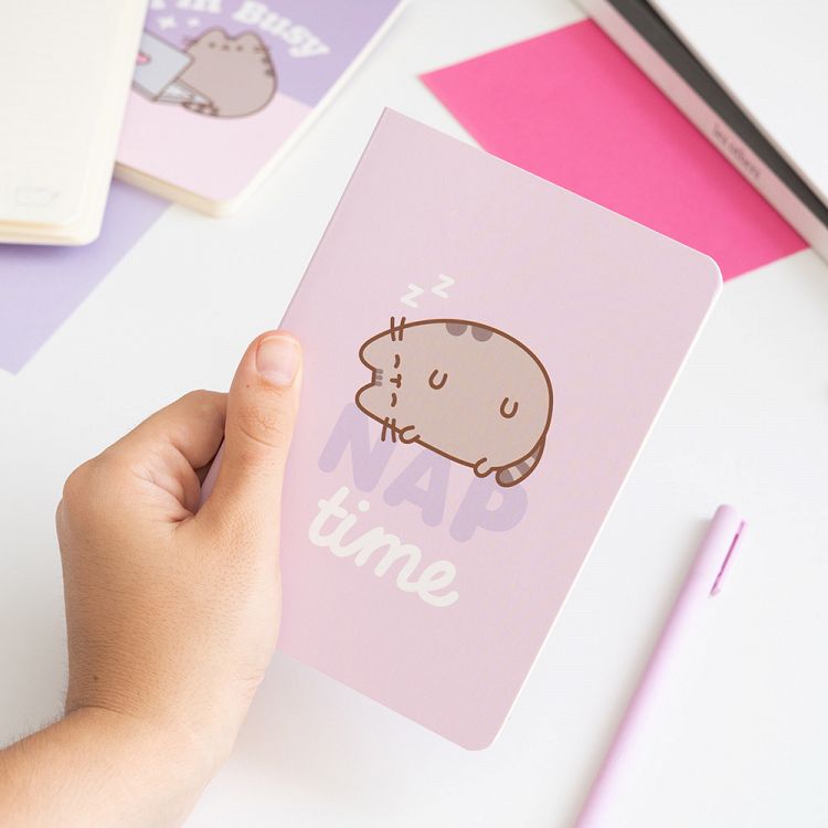 Pack of 3 Notebooks Α6/10X15 PUSHEEN Moments Collection