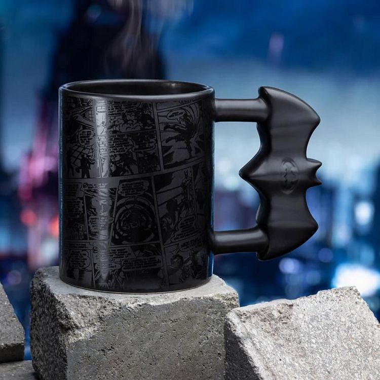 3D Mug 330ml DC COMICS Batman Batarang | Logigraf