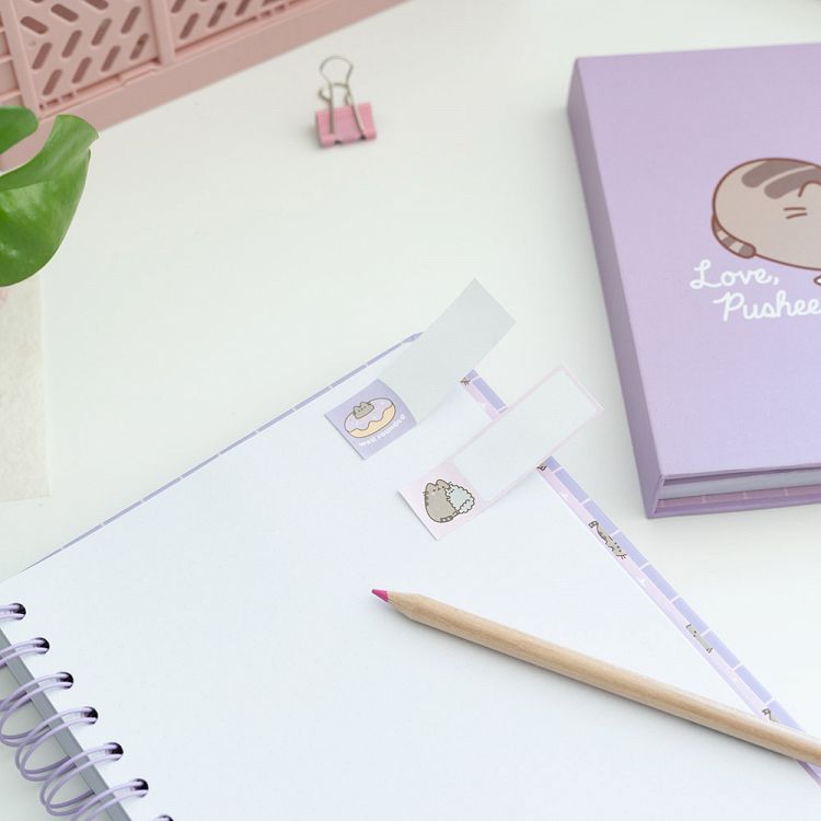 Weekly Planner Notepad with 18Χ15cm sheets & Stickies PUSHEEN Moments Collection