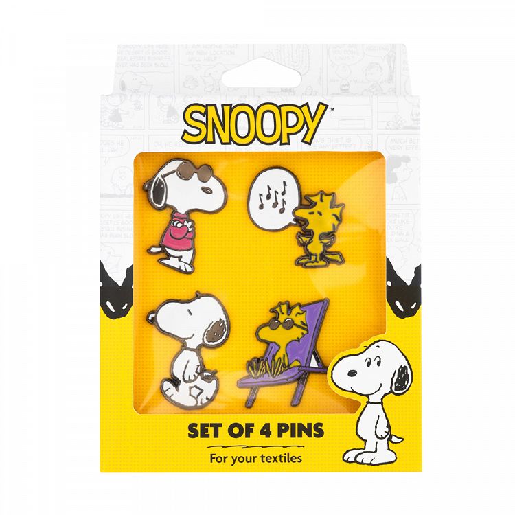 Σετ 4 Κονκάρδες SNOOPY