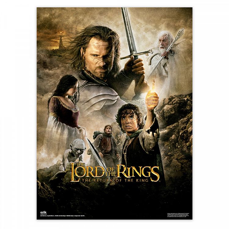 Set of 2 Mini Posters 38Χ52cm THE LORD OF THE RINGS