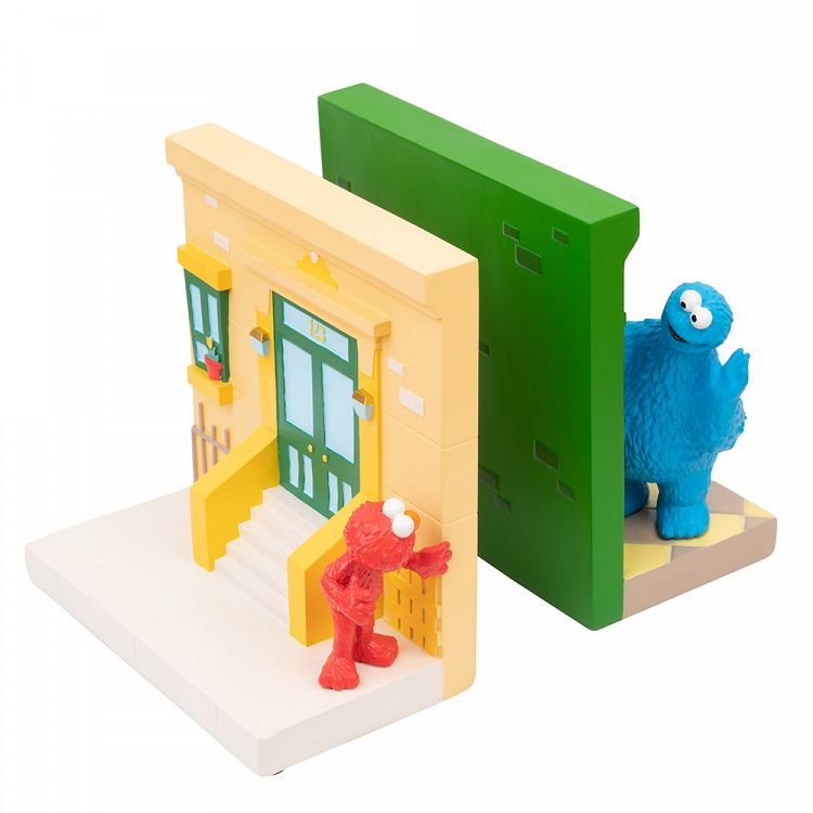 Set of 2 Resin Bookends SESAME STREET