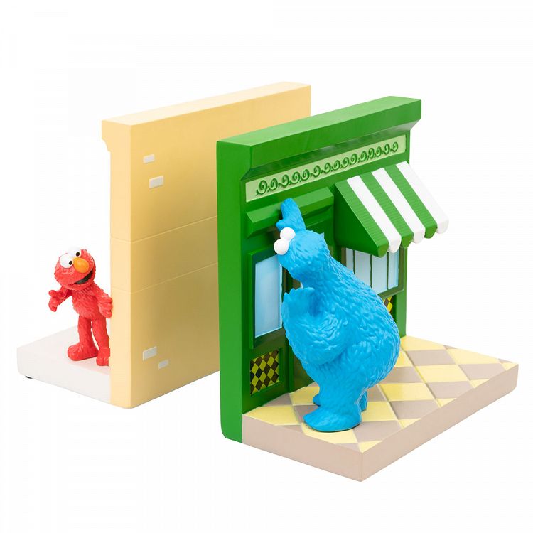 Set of 2 Resin Bookends SESAME STREET