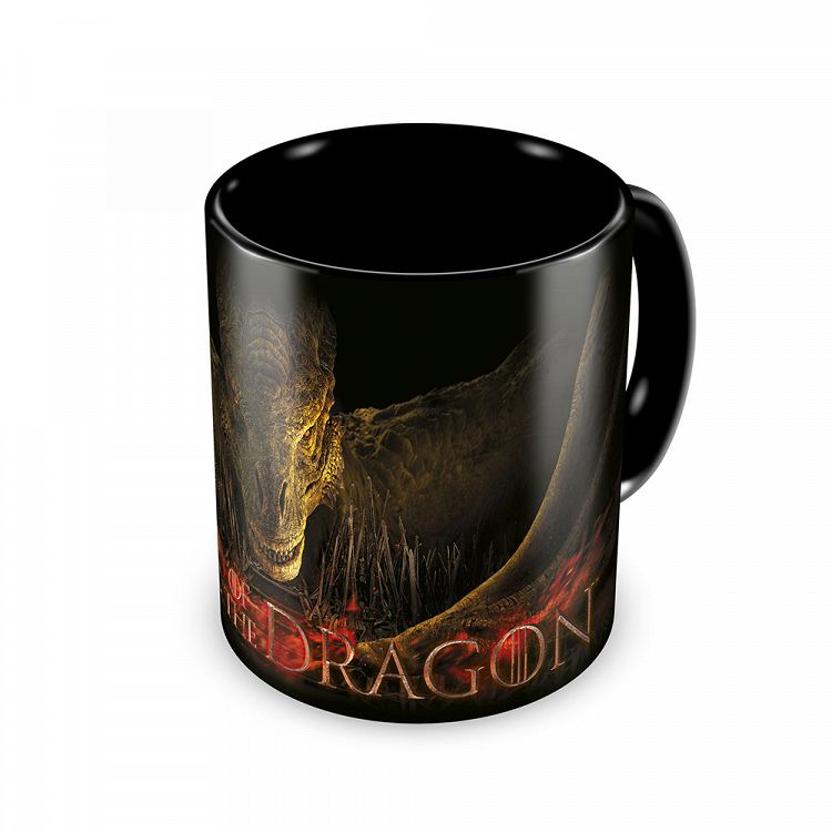 Heat Changing Mug 350ml GAME OF THRONES - HOUSE OF THE DRAGON