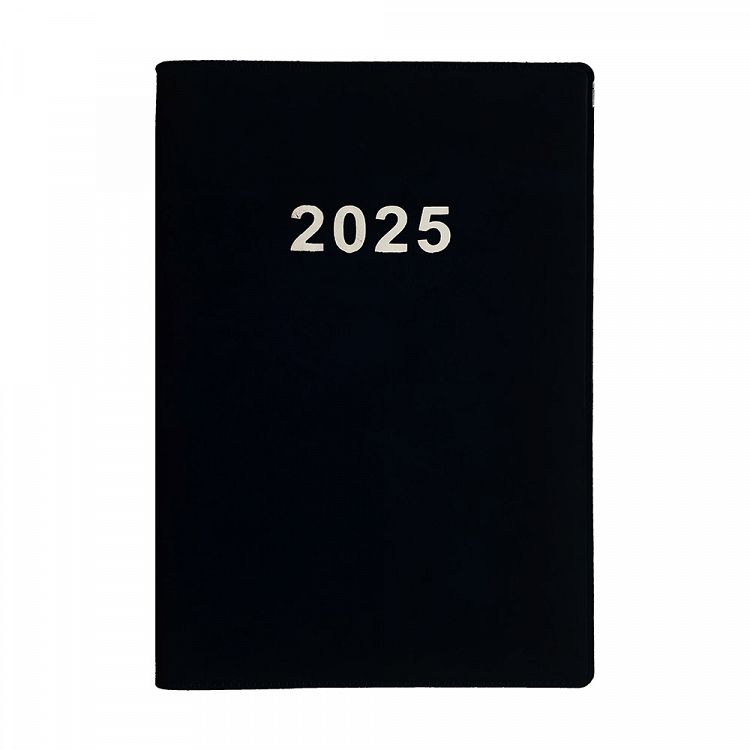 Daily Calendar Binded APOLLO 2025 15X21 Black