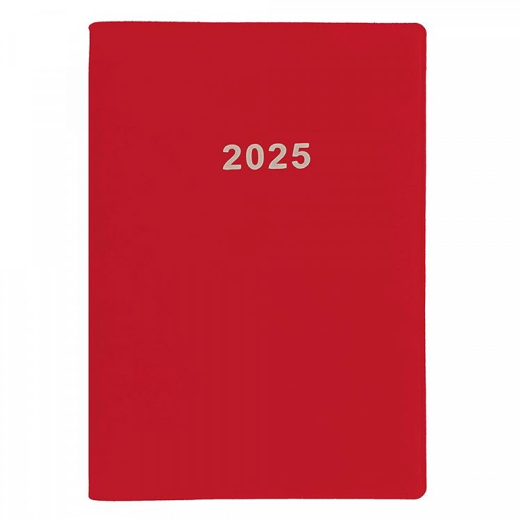 Daily Calendar Binded APOLLO 2025 17X24 Red