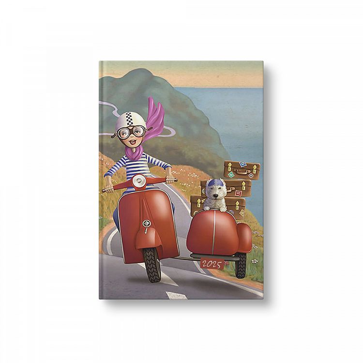 Daily Calendar Binded 2025 HYDRO@RT 10Χ14 Vespa