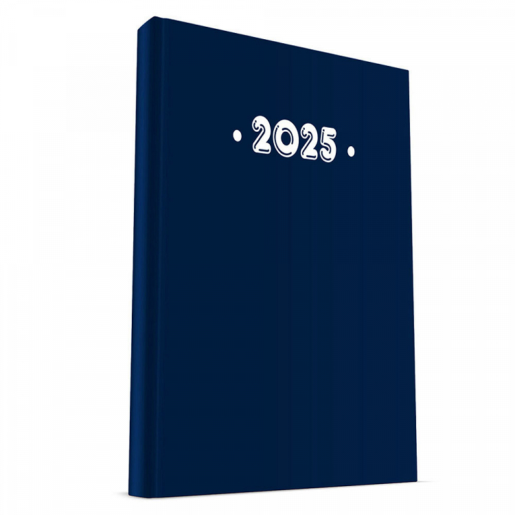 Daily Calendar PVC 2025 17Χ24 Dark Blue