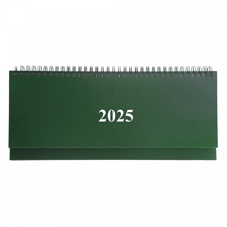 Weekly Planner 2025 30Χ13 Spiral Green