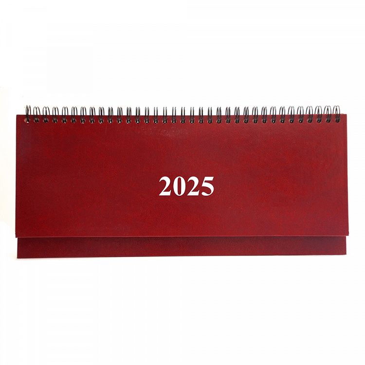 Weekly Planner 2025 30Χ13 Spiral Red