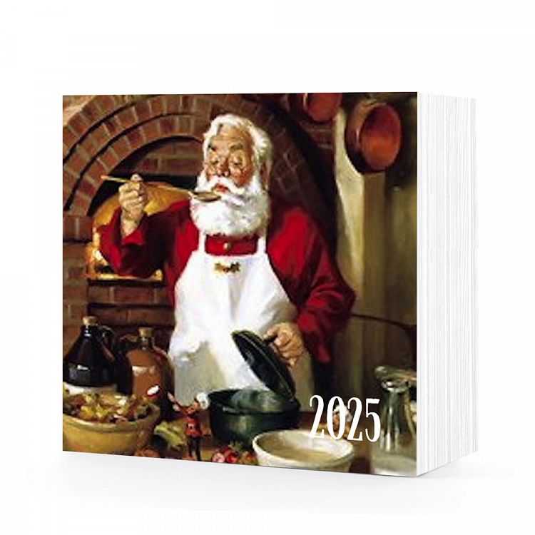 Wall Calendar 2025 Cooking 7x7, in 11 Designs, Heat-sealed