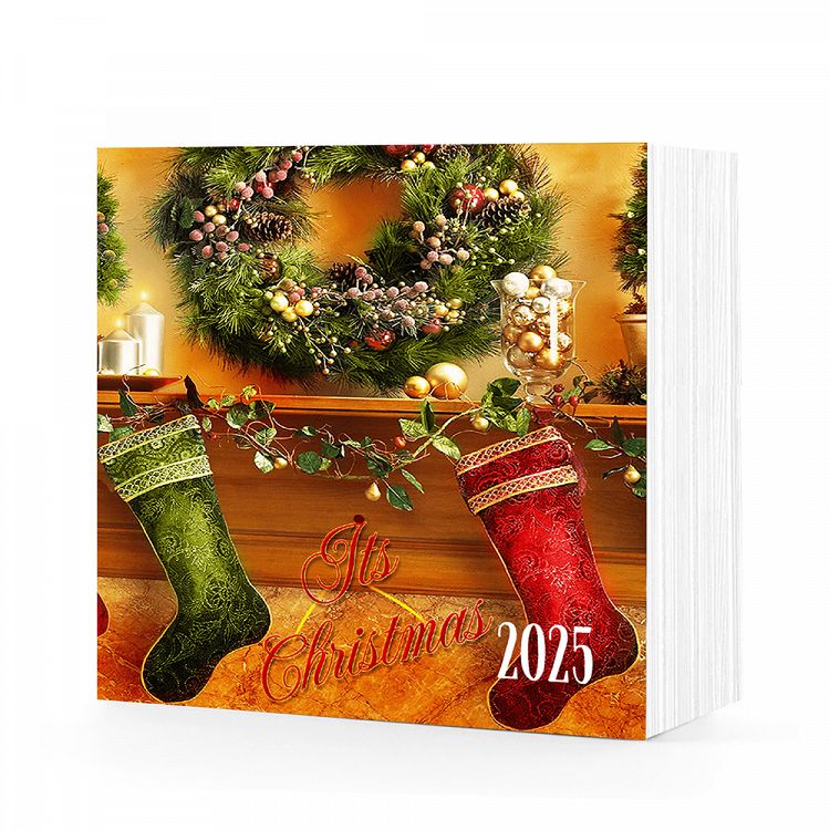 Wall Calendar 2025 Cooking 7x7 11 Designs Heat-sealed