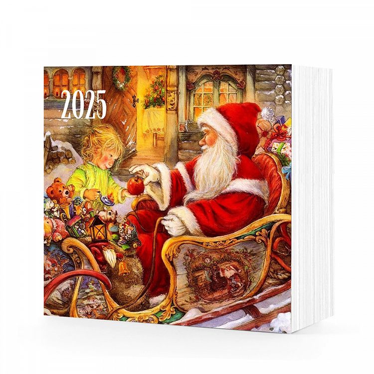 Wall Calendar 2025 Cooking 7x7, in 11 Designs, Heat-sealed