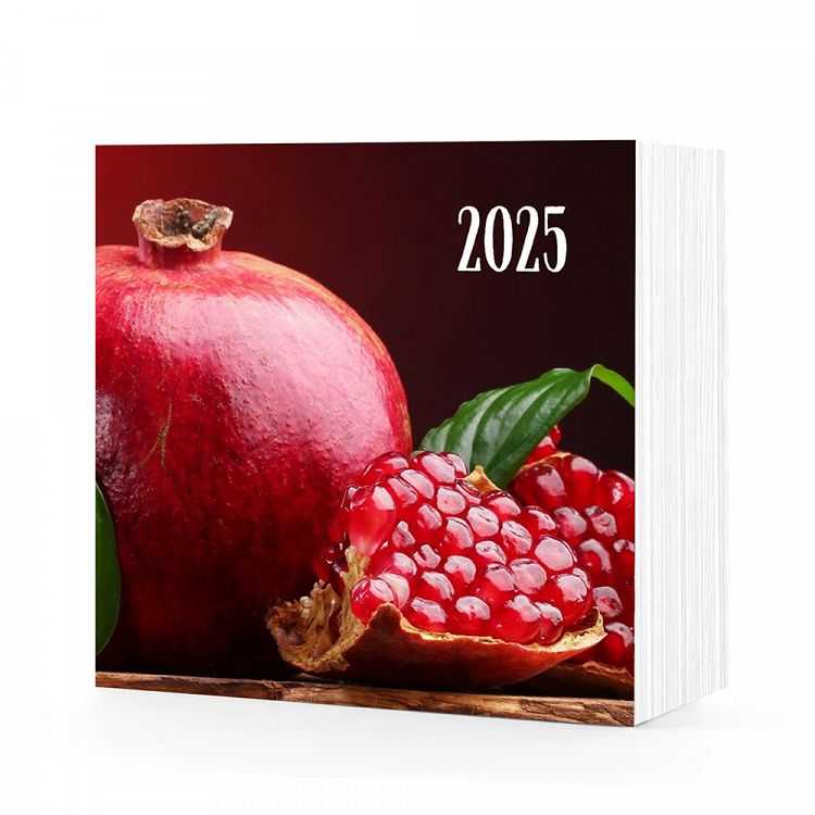 Wall Calendar 2025 Cooking 7x7, in 11 Designs, Heat-sealed