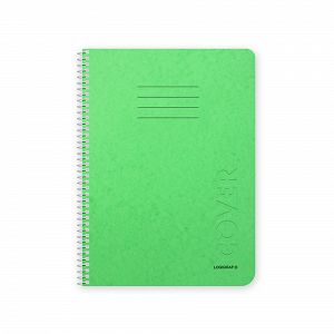 COVER Wirelock Notebook A4/21Χ29 2 Subjects 60 Sheets,7 colors