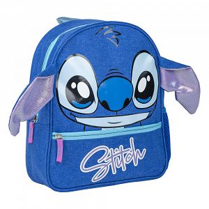 Stitch Kids Backpack 3D Blue with Ears DISNEY Lilo & Stitch