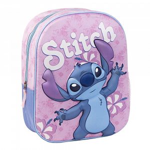 Stitch Kids Backpack 31cm 3D DISNEY Lilo & Stitch