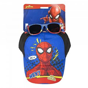 Set Kids Cap Μ 53cm [6/9y] & Sunglasses MARVEL SPIDERMAN