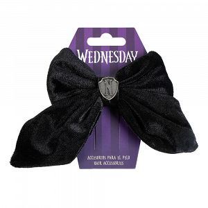 Hair Clip with Bow WEDNESDAY