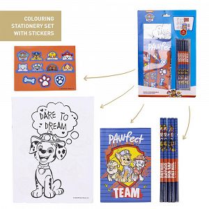 Coloring Set with Stationery PAW PATROL