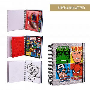 Super Activity Album 22Χ26 Colourful Stitch MARVEL