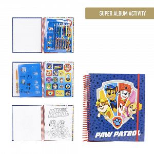 Super Activity Album 22Χ26 Colourful Stitch PAW PATROL
