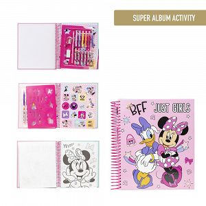 Super Activity Album Colourful Stitch DISNEY Minnie